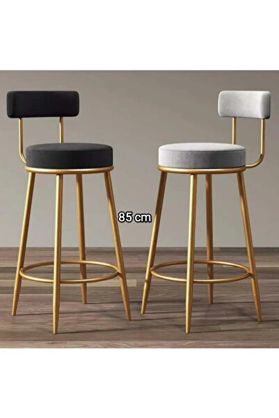 J&S QUALİTY Montaj Gerektirmez Hazır Yeni Model Bar Sandalyesi 85 Cm