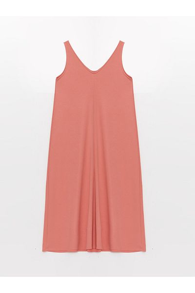 LC Waikiki V-Neck Straight A-Cut Maternity Dress