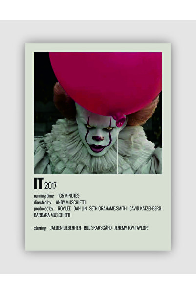 fırsatlar diyarı It Film Info Card Bilgi Kartı Duvar Posteri