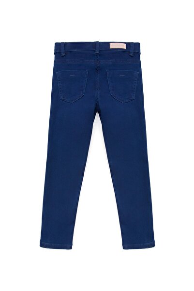 U.S. Polo Assn. Normal Bel Mavi Kız Çocuk Denim Pantolon Rc-ıssykıds23y-o