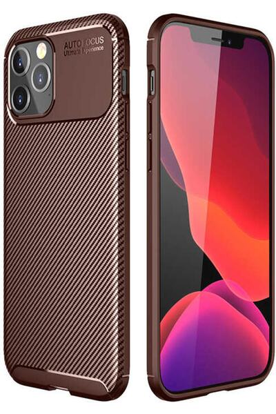 Case 4U Apple Iphone 13 Pro Max Kılıf Rugged Armor Karbon Uzun Ömürlü Negro K...