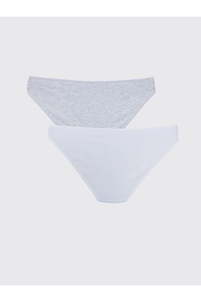 LC Waikiki Chiloți de bikini pentru femei cu model, pachet de 2