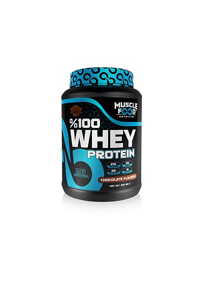 MUSCLEFOOD Whey Protein 910 Gr 26 Servings Chocolate Flavored Protein Powder