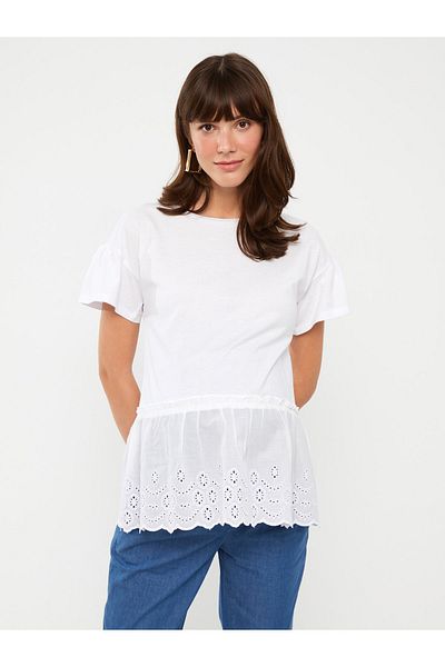 LC Waikiki Bluse - Weiß - Regular Fit