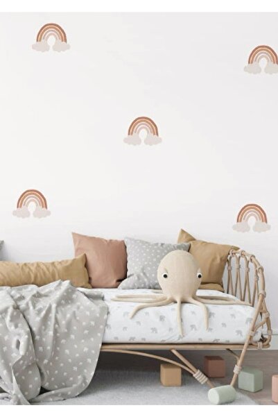 WALLHUMAN Autocolant popular pentru camera copiilor Rainbow