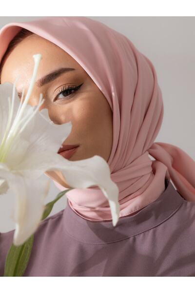 Silk Home Düz Twill Polyester Eşarp