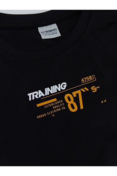 LC Waikiki Chlapec - tričko s dlouhým rukávem a výstřihem do posádky