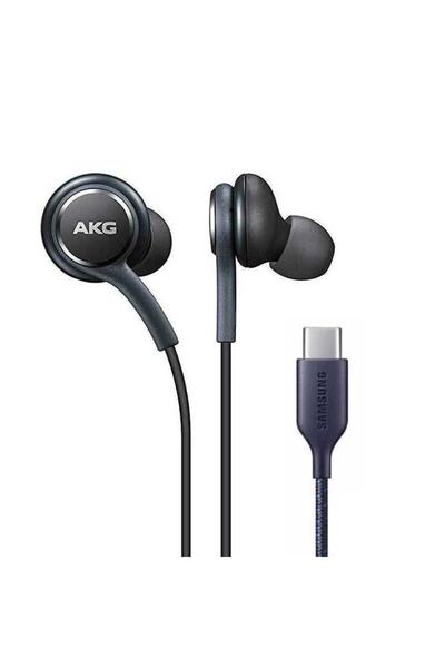 AKG Redmi Mi 11t Mi11 Lite Mi11 Pro Uyumlu Type C Girişli Kulak Içi Mıkrofonlu Kulaklık (siyah)