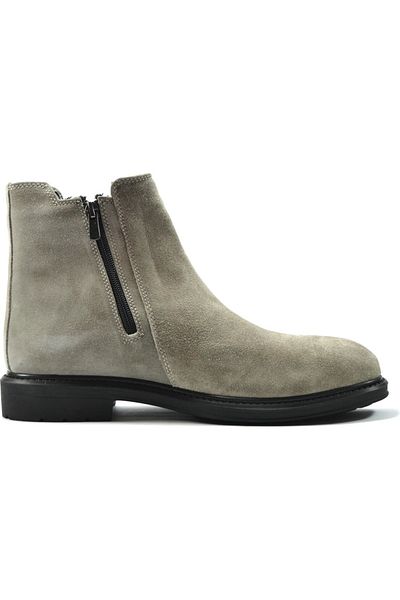 Onlo Ayakkabı T.600 Γνήσιο δέρμα Nubuck Sand Elastic Casual Classic Ανδρικές Μπότες