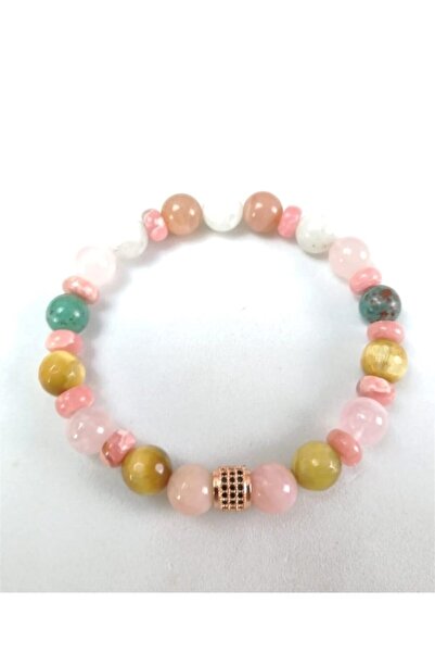 bedahşan Sertifikalı Pembe Opal, Kuvars Krizokol Güneş Taşı, Kaplan Gözü, Ay ...