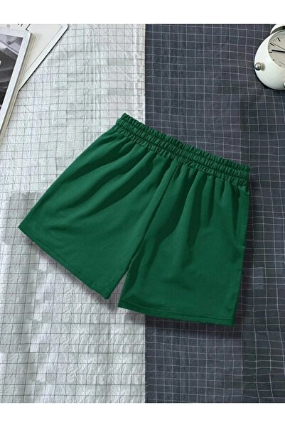 trendgar Hawaii USA Printed Green Shorts