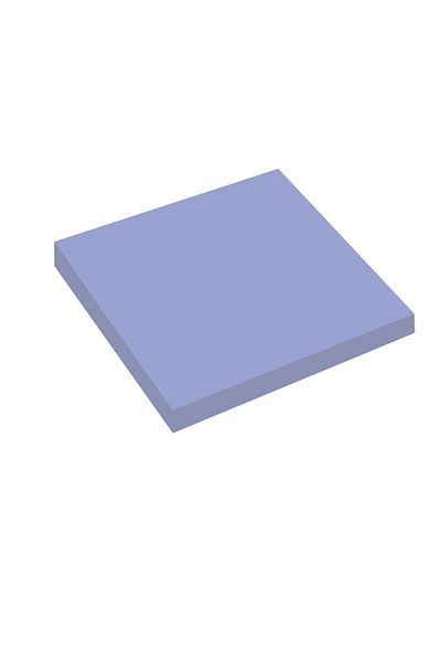 hobi market art Transparent Post-it Adhesive Note Paper Purple 76x76 Mm50 Sheets