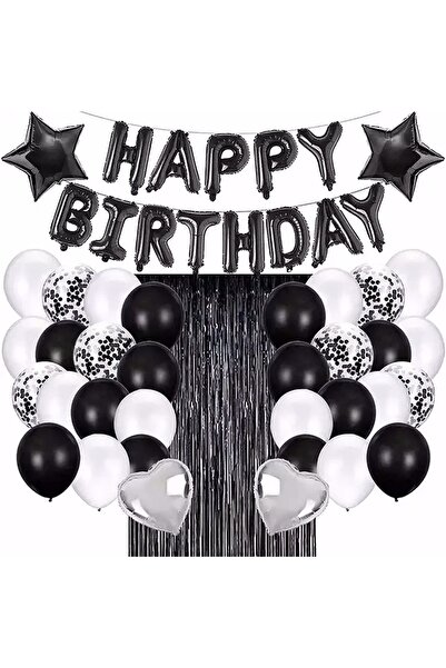 DÜVENCİ TİCARET Çıtıpıtıstore Happy Bırthday Lüks Doğum Günü Set