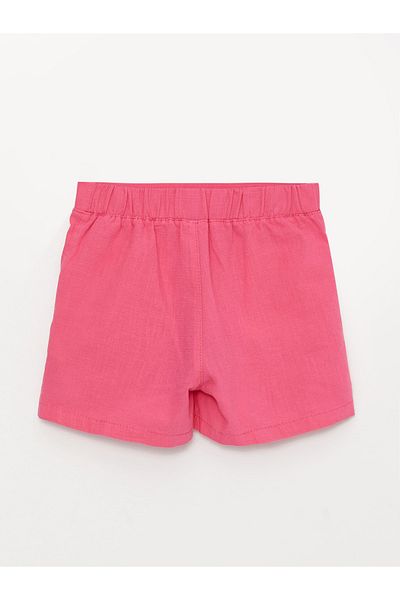 LC Waikiki شورت أساسي للطفلة - خصر مطاطي