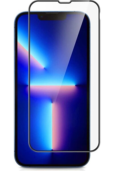 Case 4U Iphone 14 Max Tam Kaplayan Tamperli Cam Ekran Koruyucu Curved Kırılma...