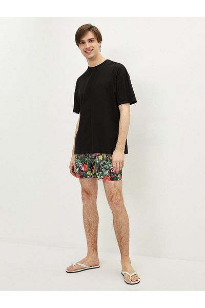LC Waikiki Men's Patterned Short Length Sea Shorts