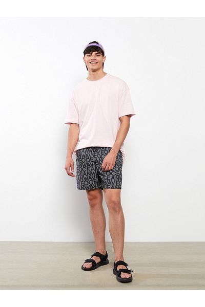 LC Waikiki Kurze bedruckte Badeshorts für Herren