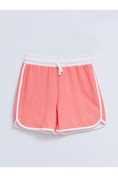 LC Waikiki Beli Lastikli Basic Kız Çocuk Şort