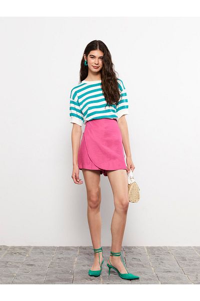 LC Waikiki Plain Women's Shorts Skirt