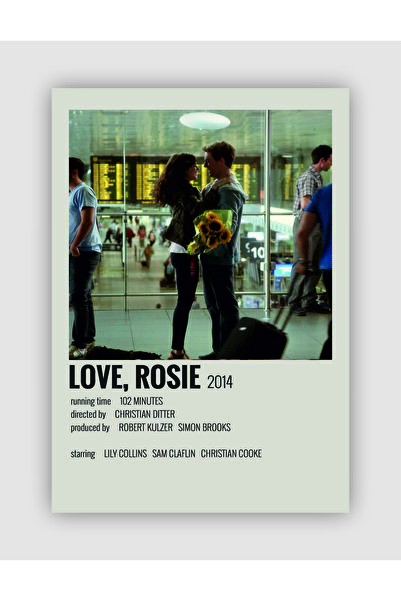 fırsatlar diyarı Love, Rosie Film Info Card Poster de perete
