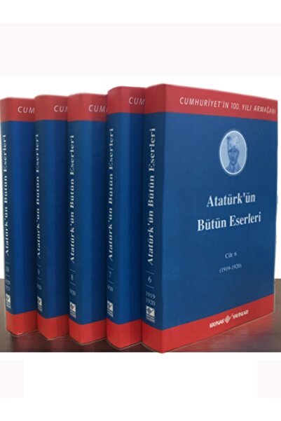 Kaynak Yayınları Atatürkün Bütün Eserleri Ikinci 5 Cilt (6-7-8-9 Ve 10. Ciltler)