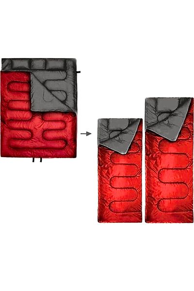 my lizbon Double Sleeping Bag-red