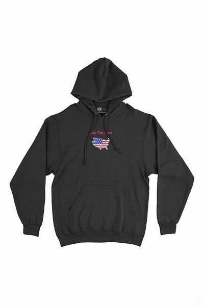 Cix Land That I Love USA Minimal Hanorac cu glugă