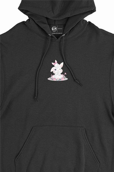 Cix Hanorac cu glugă Minimal Rabbit drăguț