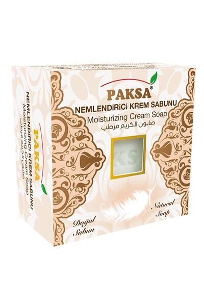 paksa صابون مرطب بلون كريمي