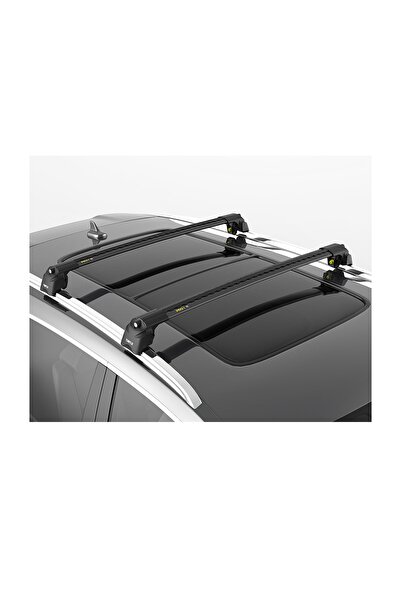 Turtle Air-2 Black Kit, Kuga Suv Tavan Taşıyıcı Ara Atkı Seti, Siyah, Portbagaj 2020-2021-2022-2023
