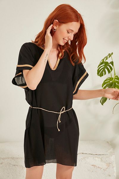 C City Black Beach Dresses Styles Prices Trendyol