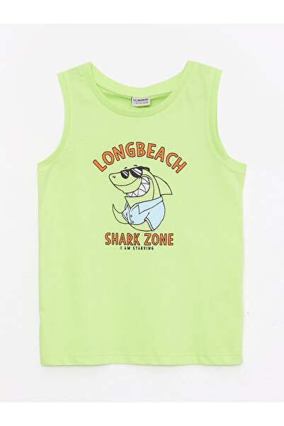 LC Waikiki Potkošulja sa pamučnim dečacima sa odštampanim vratom