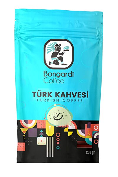 Bongardi Coffee 250 gr Bol Köpüklü Türk Kahvesi Orta Kavrulmuş Yumuşak İçimli