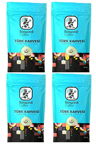 Bongardi Coffee 1000 Gr Bol Köpüklü Türk Kahvesi Orta Kavrulmuş Yumuşak Içimli