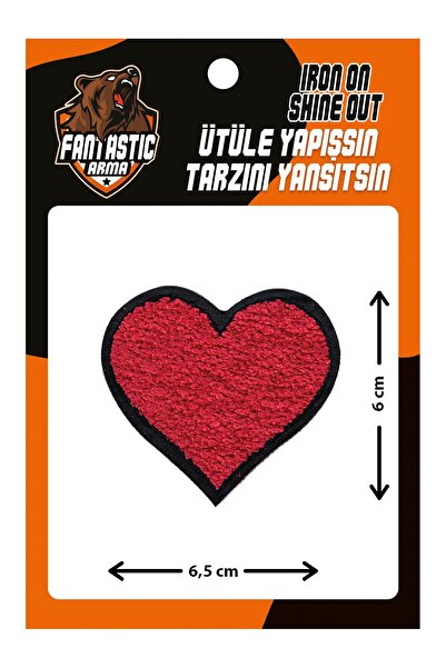 FANTASTIC ARMA قطيفة منسوجة بالكي، كلية، قلب بانش أرما، نموذج قلب أحمر