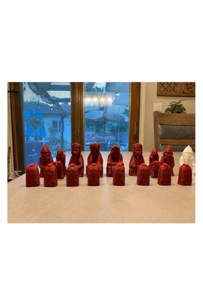 TuransoyCraft Sihirbaz Satrancı Taşları Harry Potter Felsefe Taşı (lewis Ches...