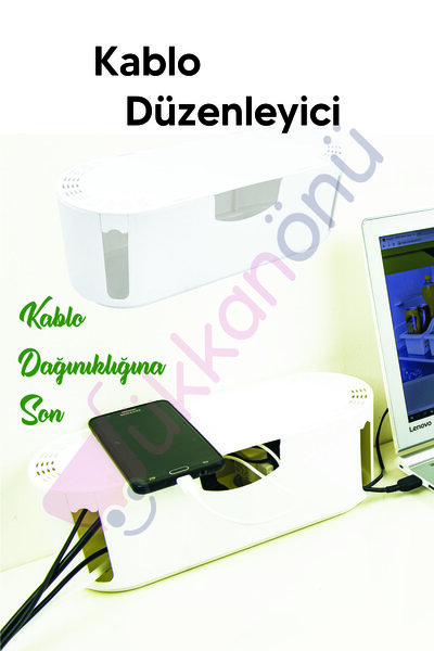 Dükkanönü منظم الكابلات صندوق متعدد المقابس منظم الكابلات