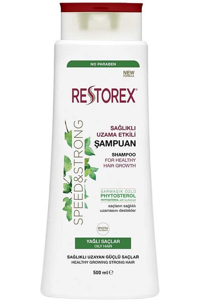 Restorex Oily Hair Shampoo 500 ml 1 Piece Collagen & Biotin Plumping Shampoo 500 ml 1 Piece