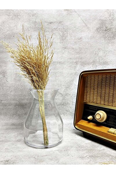 Jenisa El Yapımı Cam Flor Vazo