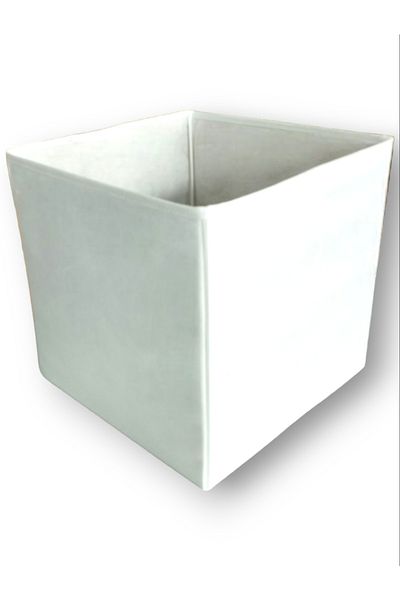 Balkan Room White Multi-Purpose Cabinet Organizer Box Decorative Storage Box Shelf Organizer Large