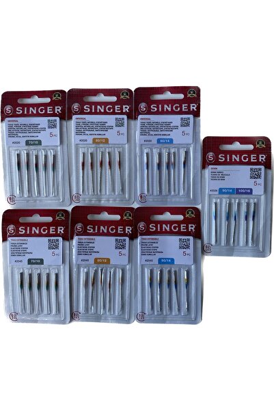 SİNGER Standart & Jarse & Kot Iğne Seti