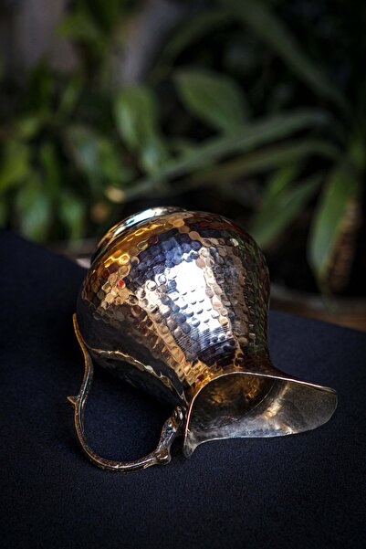 ANTEPSEPETİ Copper Silver Plated Jug Small Size