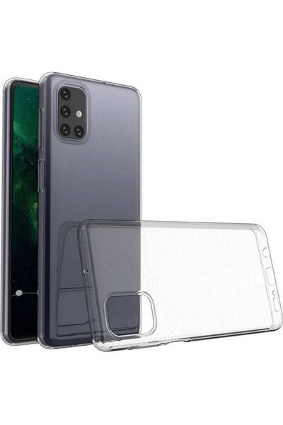 Case 4U Samsung Galaxy M51 Kılıf A+ Şeffaf Lüx Süper Yumuşak 0.3mm Ince Slim ...