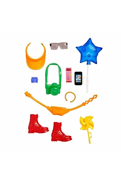 Barbie 'nin Moda Aksesuarları Paketi Fotoğraf Makineli