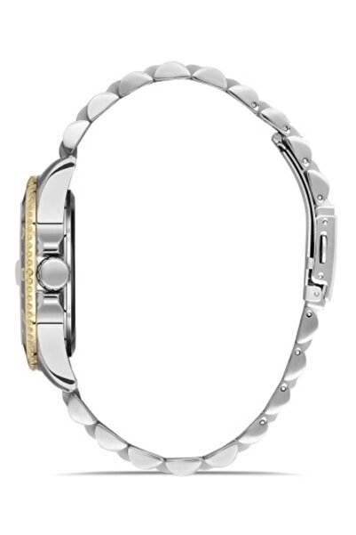 FERRO Yellow and Silver Steel Cord Men's Wristwatch F11196A-D2