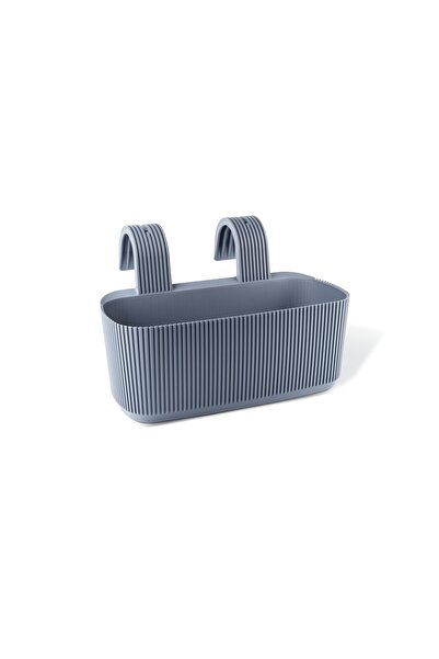 Karasu plastık Pera Askılı Saksı 3,2 Lt. (21 X 29 X 19 Cm)