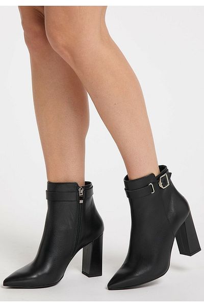 Faina Leder Stiefelette