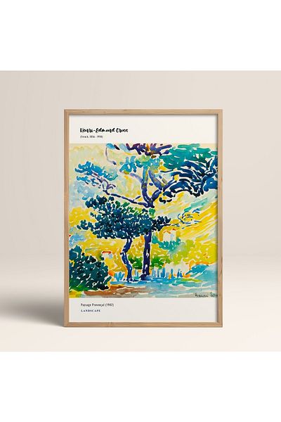 HOMEPACK Рамкиран модерен кръст Анри-едмон 30x40см 40x60см 50x70см Черно Бяло Дърво Mdn001
