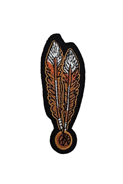 X-SHOP Kızılderili Tüyü Patches Arma Peç Kot Yaması
