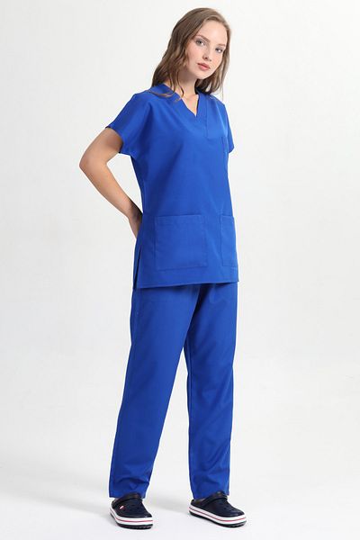 BaşakMedical Set de tricou Saks Yarasakol Doctor Nurse pentru femei